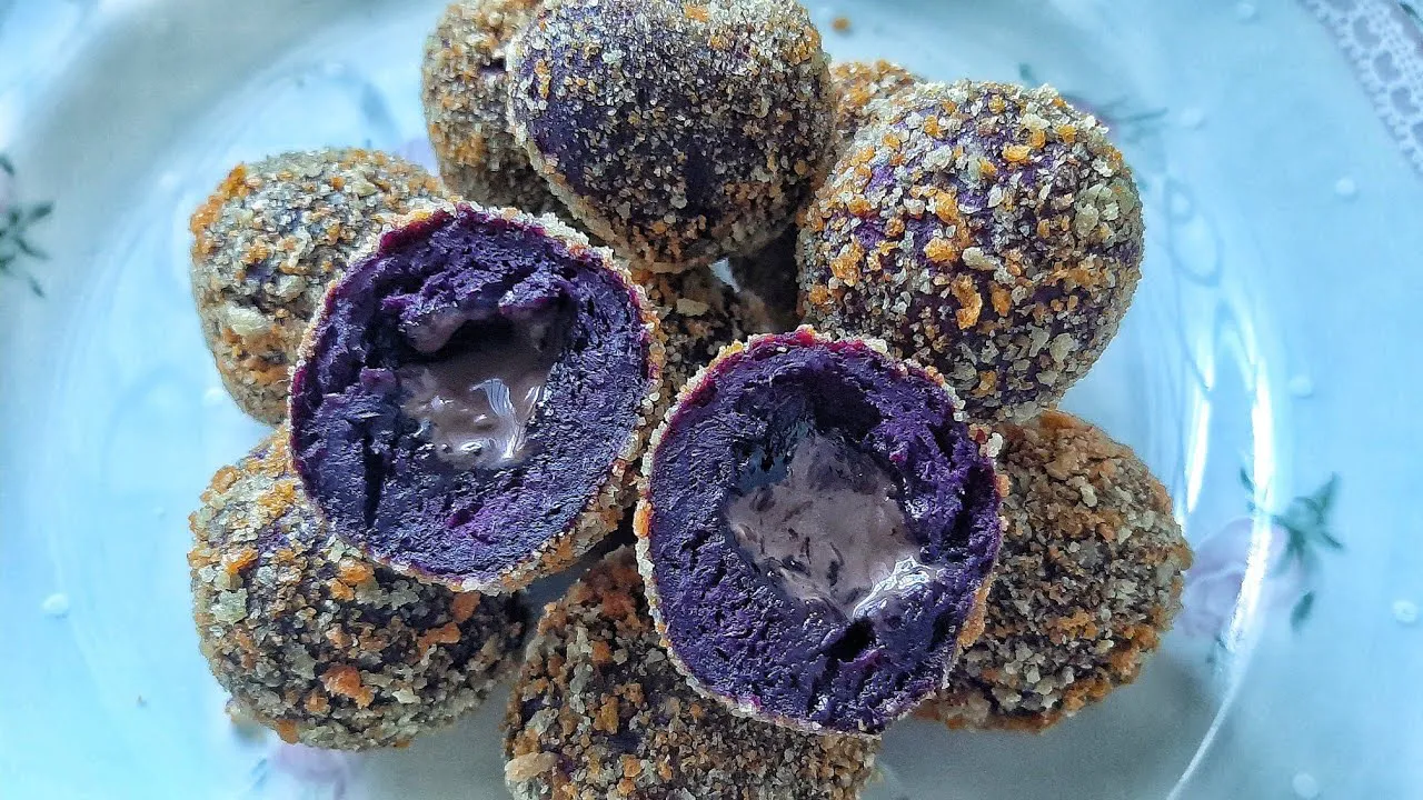 Ubi Ungu Cokelat Lumer