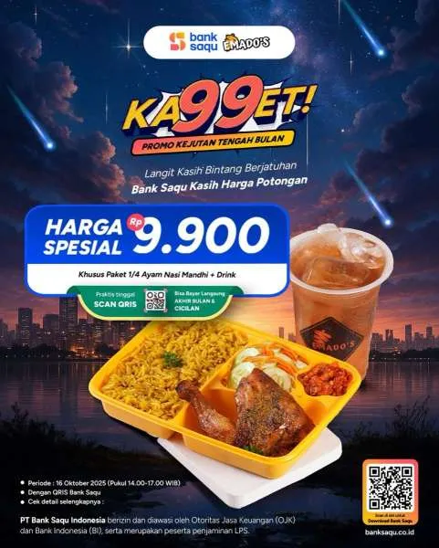 Hari Terakhir Promo Emados x Bank Saqu 2025