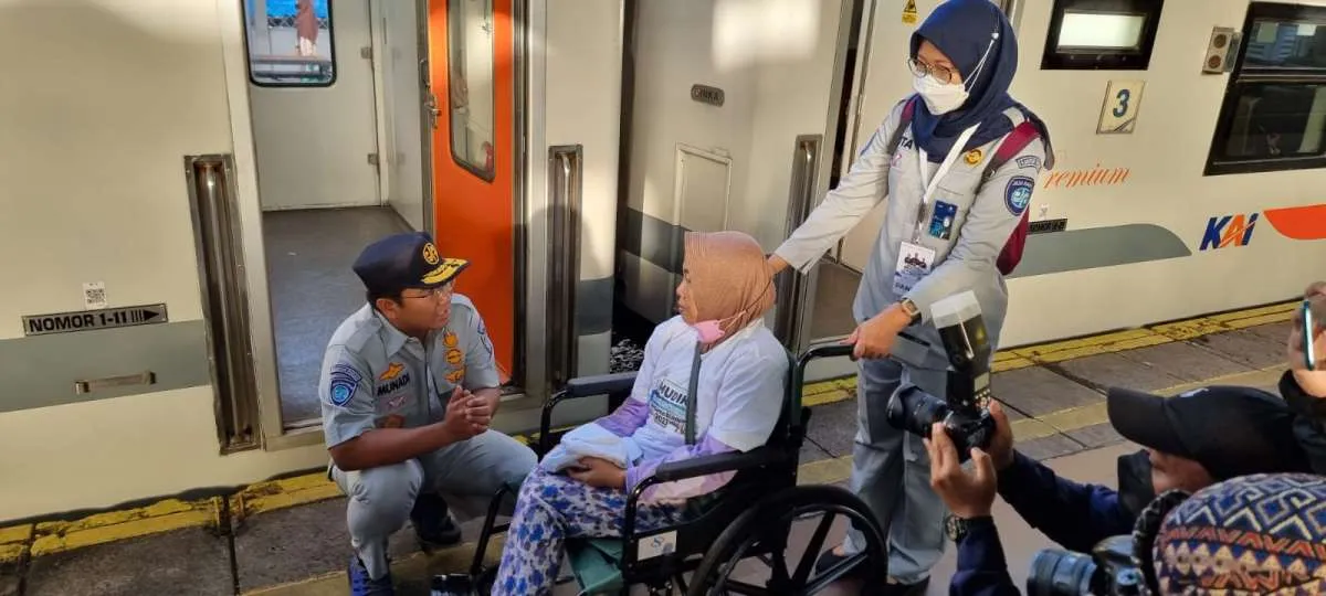 Dukung Program Mudik BUMN, Jasa Raharja Berangkatkan Penyandang Disabilitas