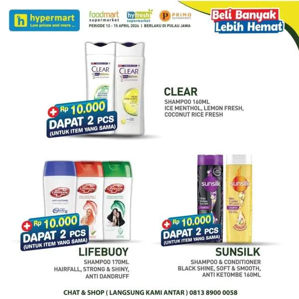 Promo Hypermart Beli Banyak Lebih Hemat Periode 12-15 April 2024