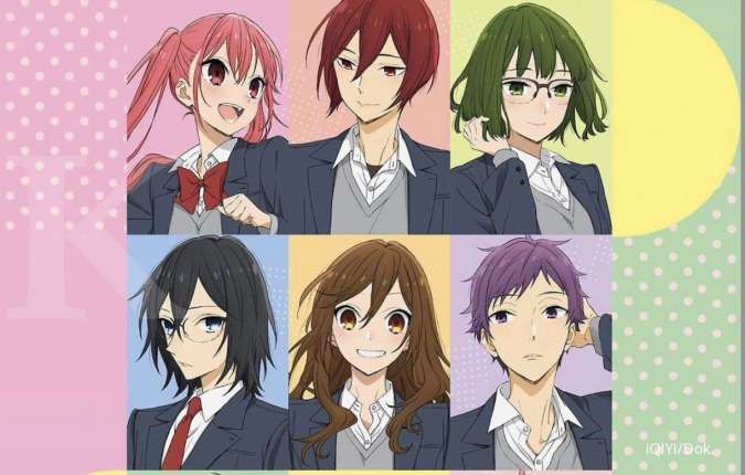 Anime Horimiya episode 1-13 kini tersedia di iQIYI, berikut sinopsisnya