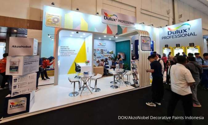 AkzoNobel Perkenalkan Produk Dulux Professional di Pameran Konstruksi Indonesia 2024