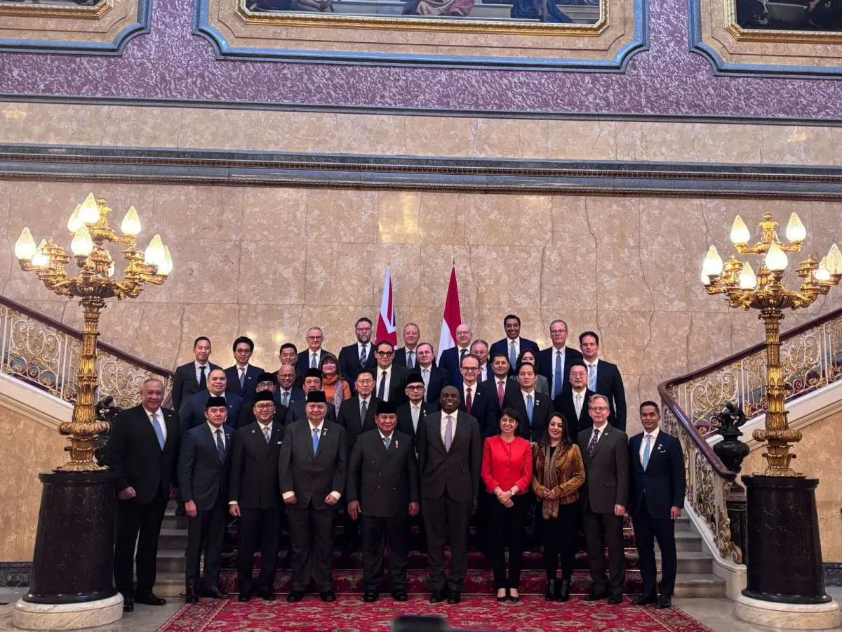 Prabowo Temui Wakil PM Inggris dan Kelompok Pengusaha Inggris di Lancaster House