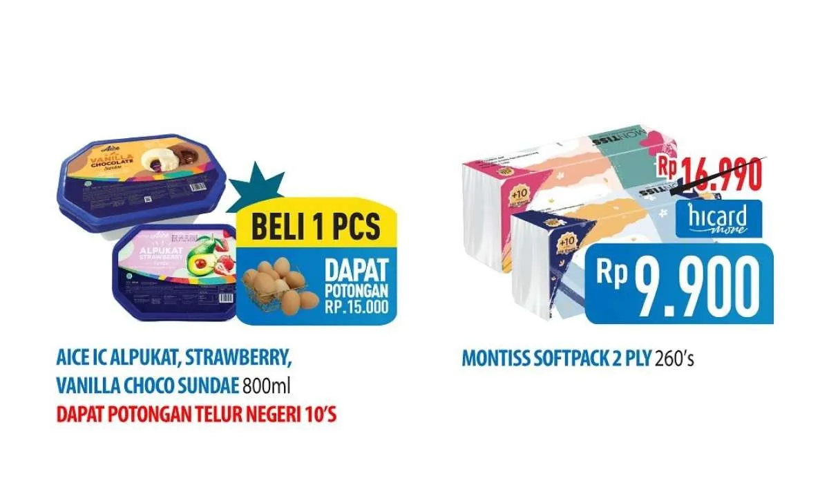 Promo JSM Hypermart s/d 16 Juni 2025, Beli Es Krim Dapat Diskon Telur Negeri