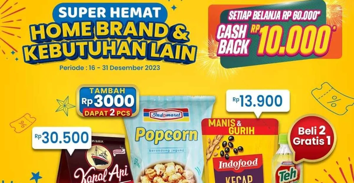 Promo Indomaret Terbaru Desember 2023, Diskon Super Hemat Menjelang Akhir Tahun