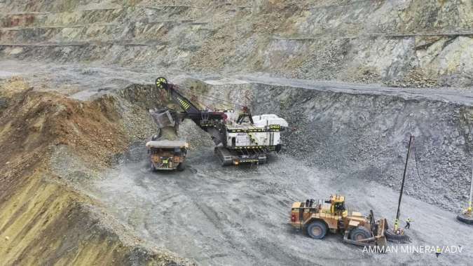 Eksekusi MSOP, Tiga Direksi Amman Mineral Kompak Borong Saham AMMN