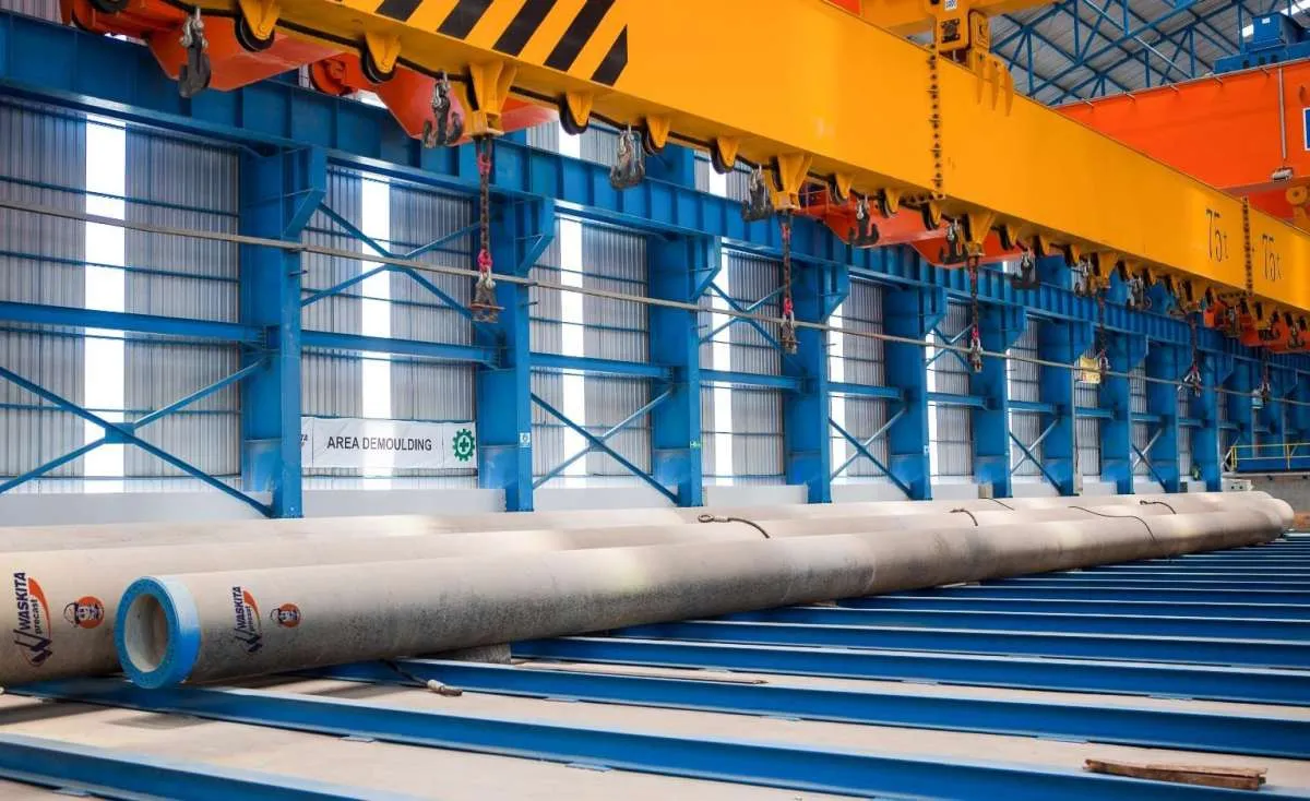 Waskita Beton (WSBP) Produksi dan Kirim 21.052 Batang Spun Pile pada Semester I-2026