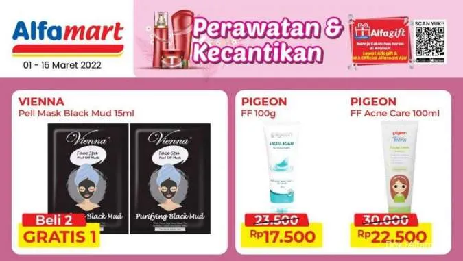 Promo Alfamart Edisi Perawatan & Kecantikan Periode 1-15 Maret 2022