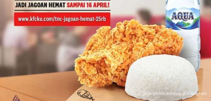 Inilah Promo KFC Terbaru 5 April 2023, Makan Lezat Harga Spesial