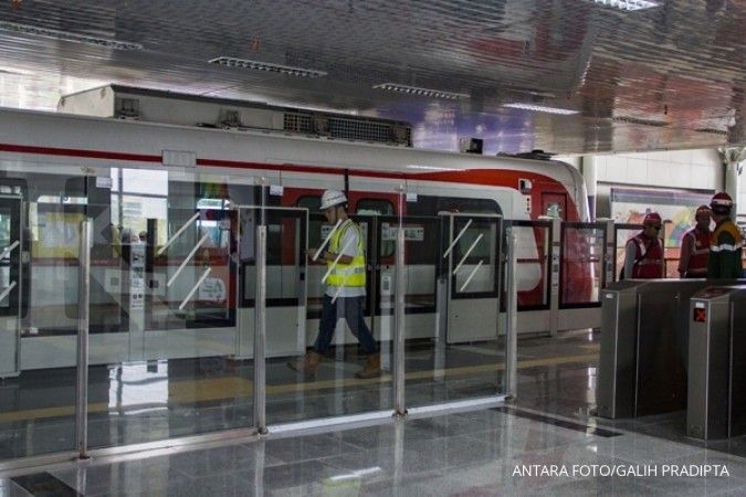 Tarif LRT terganjal persetujuan Pemprov DKI