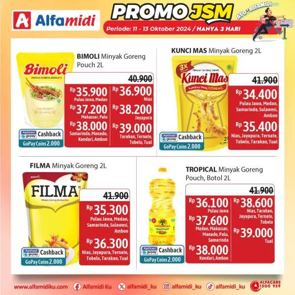 Promo JSM Alfamidi Periode 11-13 Oktober 2024