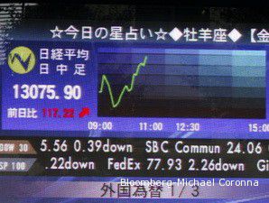 Nikkei dan Hang Seng Merosot, Kospi Menguat Tipis