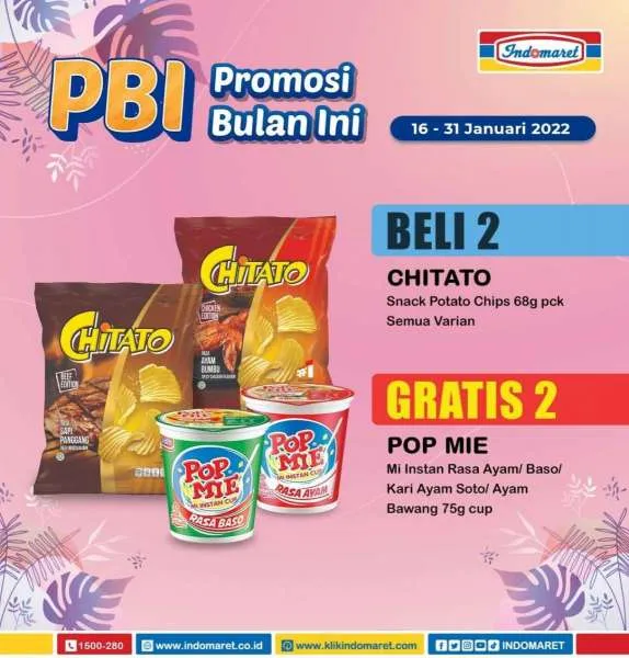 Promo Indomaret Bulan Ini Periode 16-31 Januari 2022