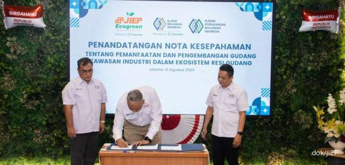 Kembangkan Sistem Resi Gudang, JIEP Jalin Kerjasama dengan KBI dan KPBI