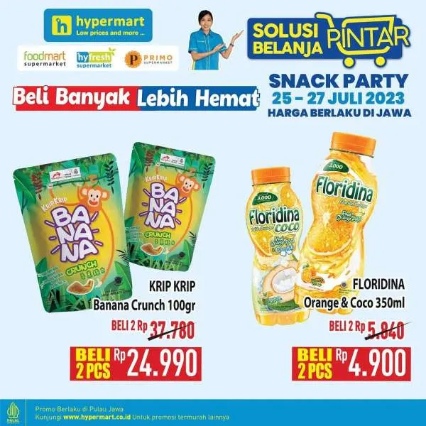 Promo Hypermart Beli Banyak Lebih Hemat Periode 25-27 Juli 2023