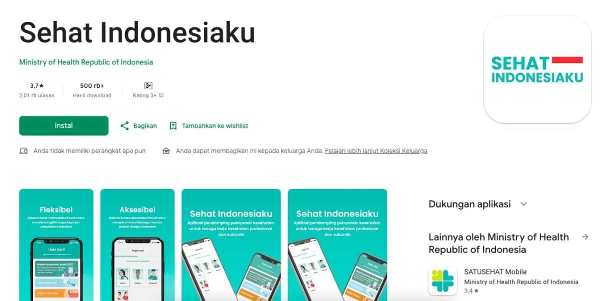 Cara Registrasi ASIK Mobile untuk Tenaga Kesehatan dan Syaratnya