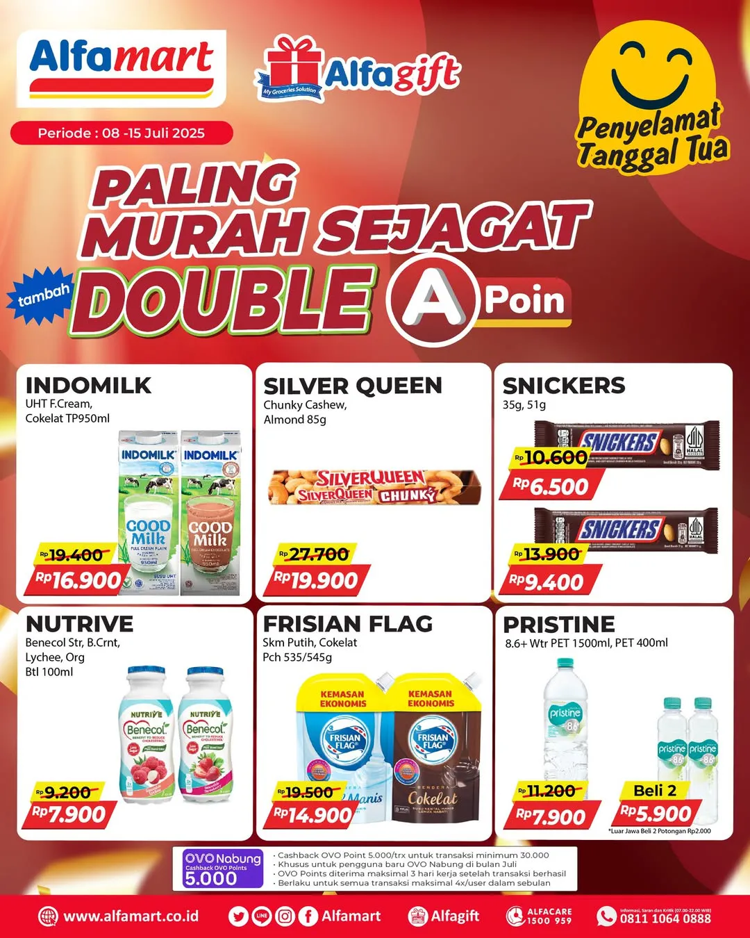 Promo Alfamart Paling Murah Sejagat Periode 8-15 Juli 2025