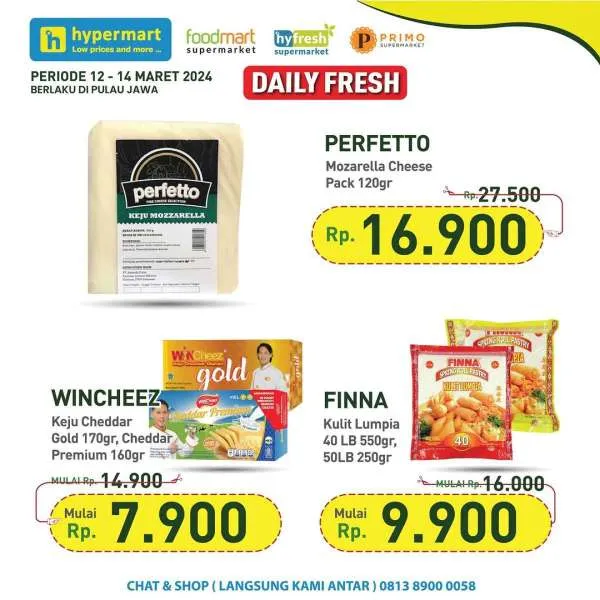 Promo Hypermart Hyper Diskon Weekday Periode 12-14 Maret 2024