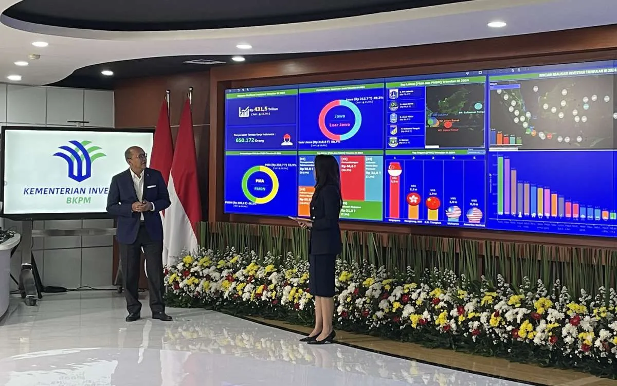 10 Tahun Pemerintahan Jokowi, Realisasi Investasi Tembus Rp 9.117 Triliun