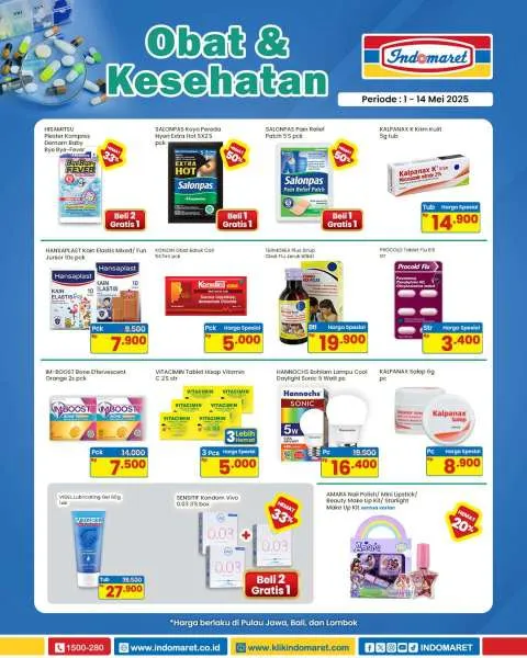 Promo Indomaret Super Hemat Periode 1-14 Mei 2025