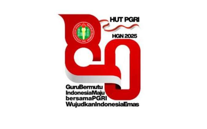 Cek Sejarah, Tema, dan Logo HUT PGRI Ke-80: Peran Guru Majukan Bangsa