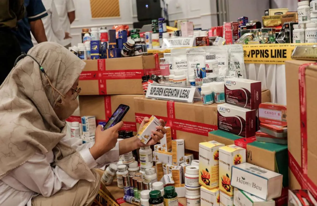 Daftar 6 Produk Pegal Linu dan Suplemen Pelangsing Berbahaya Temuan BPOM