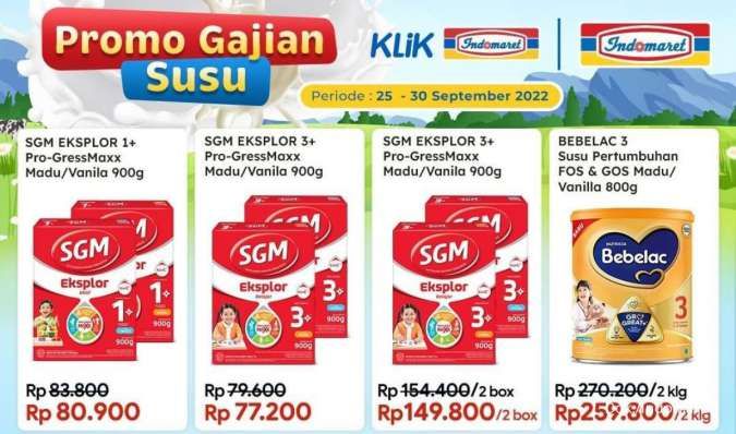 Promo Gajian Indomaret Periode 25 September-5 Oktober 2022, Cek di Sini!