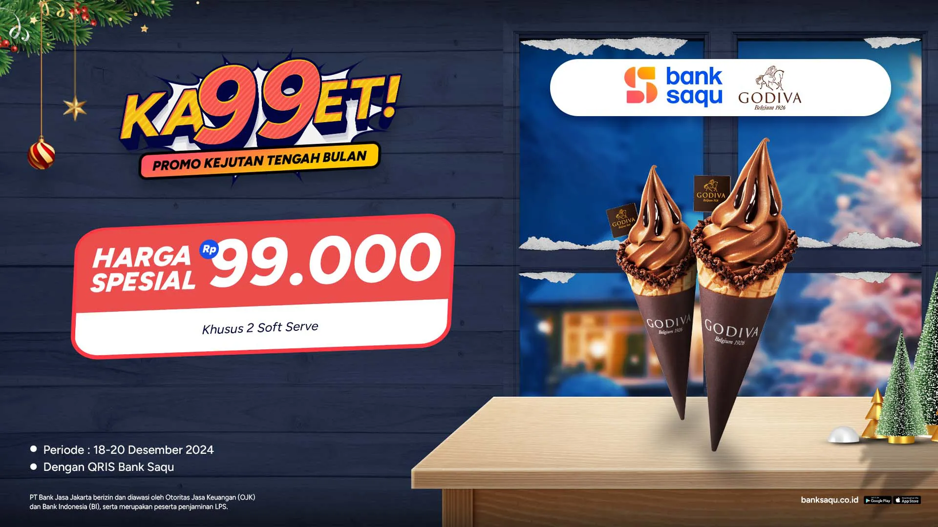 Promo Bank Saqu x Godiva