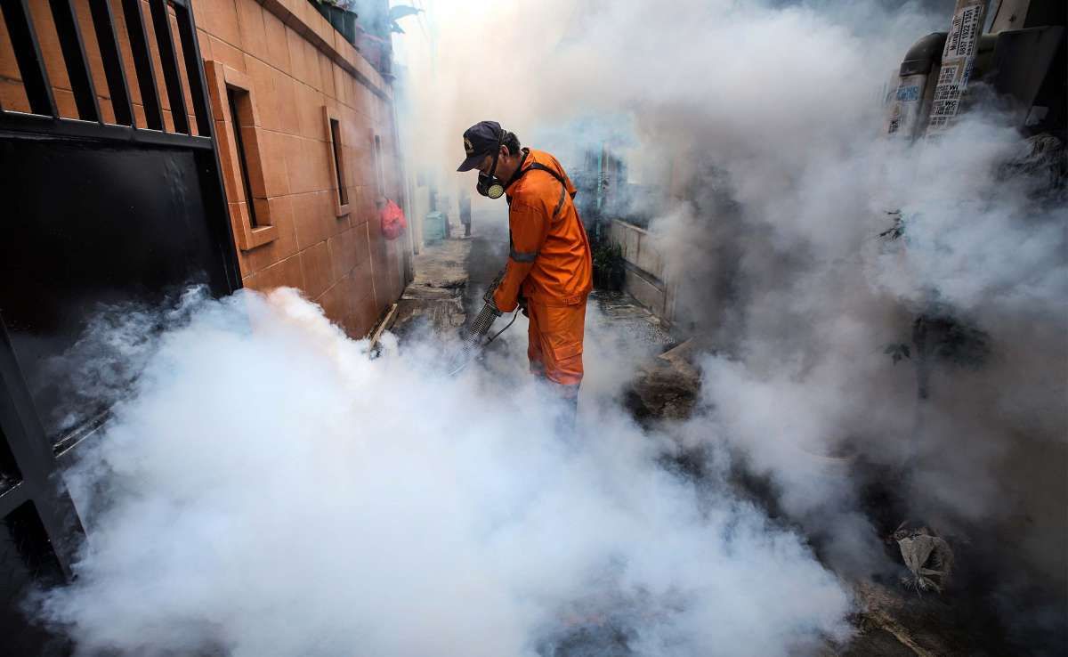 Fogging untuk Antisipasi Meningkatnya Kasus DBD