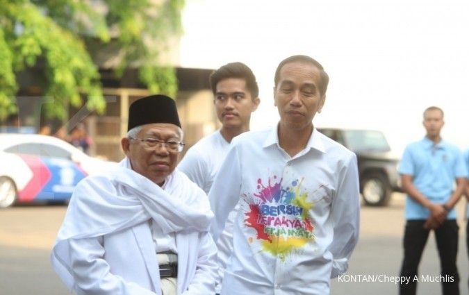 Survei Alvara: Elektabilitas Jokowi-Ma'ruf 53,6%, Prabowo-Sandiaga 35,2% 