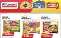 Katalog Promo JSM Alfamart Periode 17-19 Oktober 2025, Indomie Beli 5 Lebih Hemat