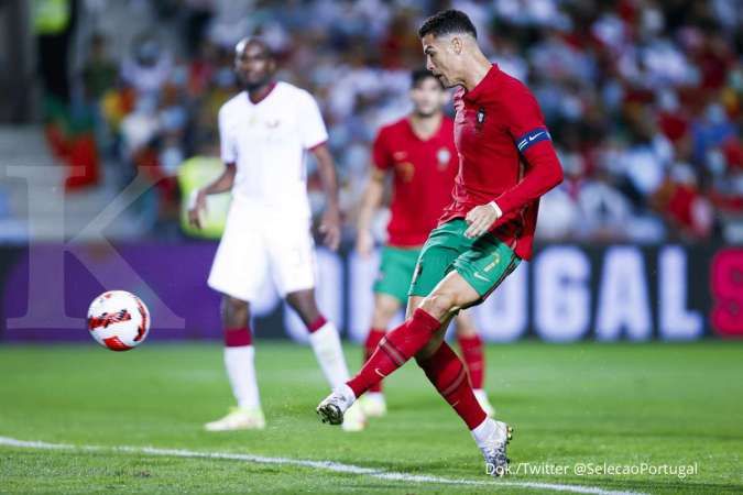 Hasil pertandingan persahabatan Portugal vs Qatar