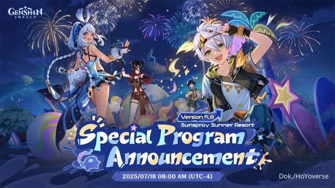 Kode Redeem Genshin Impact Juli 2025, Cek yang Masih Aktif Menanti Livestream 5.8