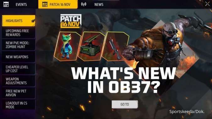 Patch Update FF OB37
