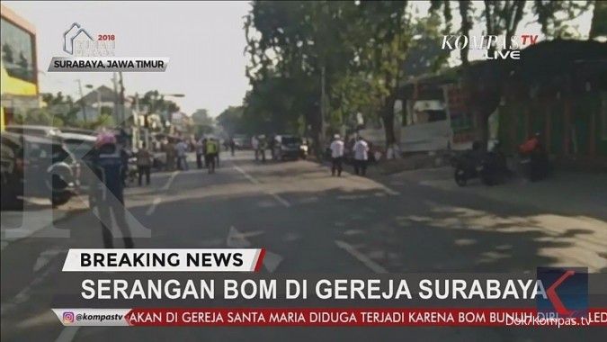 Polri masih fokus menolong korban ledakan di Gereja Santa Maria Ngagel Surabaya