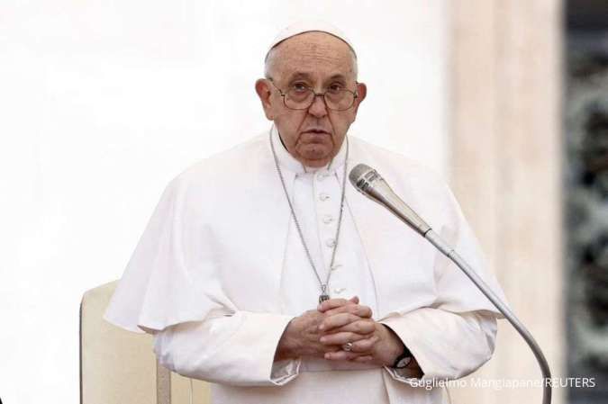 Dalam Pesan Hari Natal, Paus Mengutuk Kematian Warga Sipil Tak Berdosa di Gaza