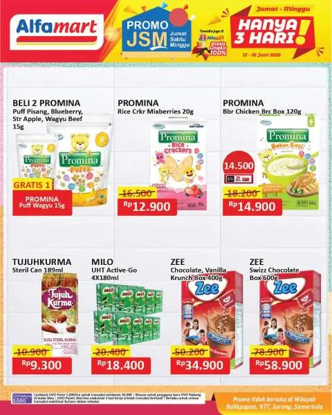 Promo JSM Alfamart Periode 13-15 Juni 2025