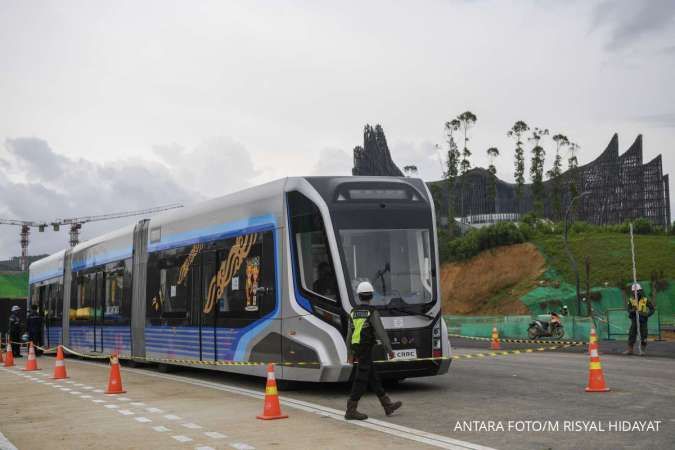 Kereta Otonom Akan Layani Antar-Jemput Tamu yang Ikut Perayaan HUT ke-79 RI di IKN