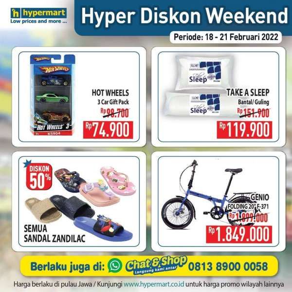 Promo JSM Hypermart Terbaru Mulai 18-21 Februari 2022