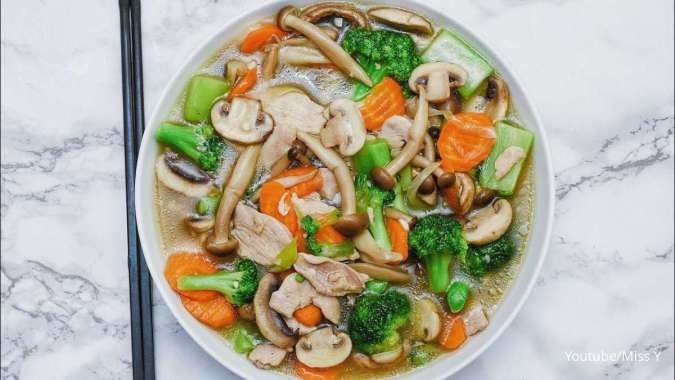 Resep Brokoli Ayam Jamur si Ide Masakan Sehari-hari yang Praktis Dibuat
