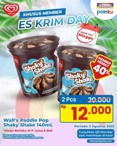 Promo Es Krim di Indomaret Minggu 3 Agustus 2025