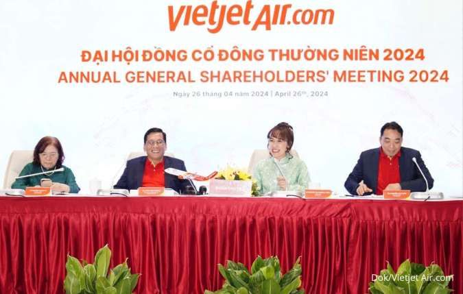 Vietjet Bukukan Pendapatan Transportasi Udara Kuartal I 2024 Sebesar Rp11,4 Triliun