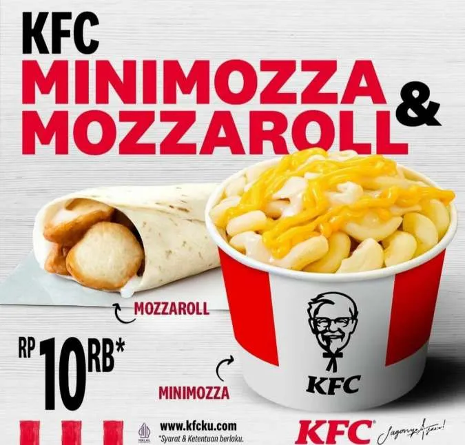 Menu Terbaru KFC Minimozza & Mozzaroll