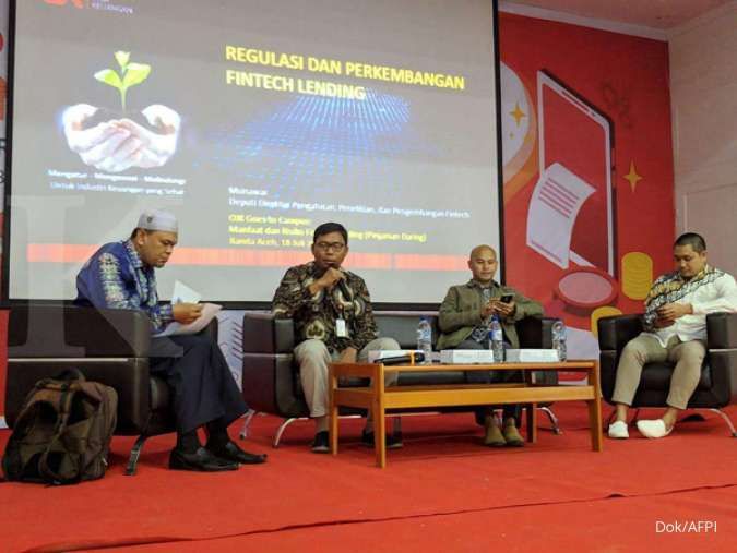 Penyaluran pinjaman fintech lending di Aceh hanya 0,3% dari total nasional