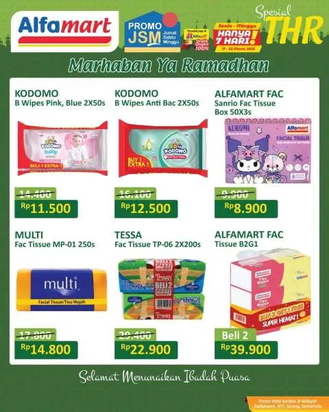 Promo JSM Alfamart Periode 17-23 Maret 2025