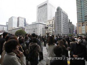Jepang digoyang gempa berkekuatan 8,9 skala richer
