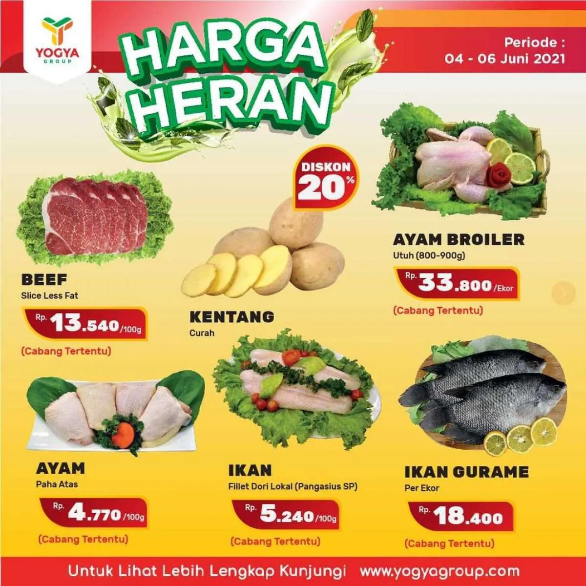 Promo JSM Yogya Supermarket Harga Heran 4-6 Juni 2021, diskonan akhir pekan!