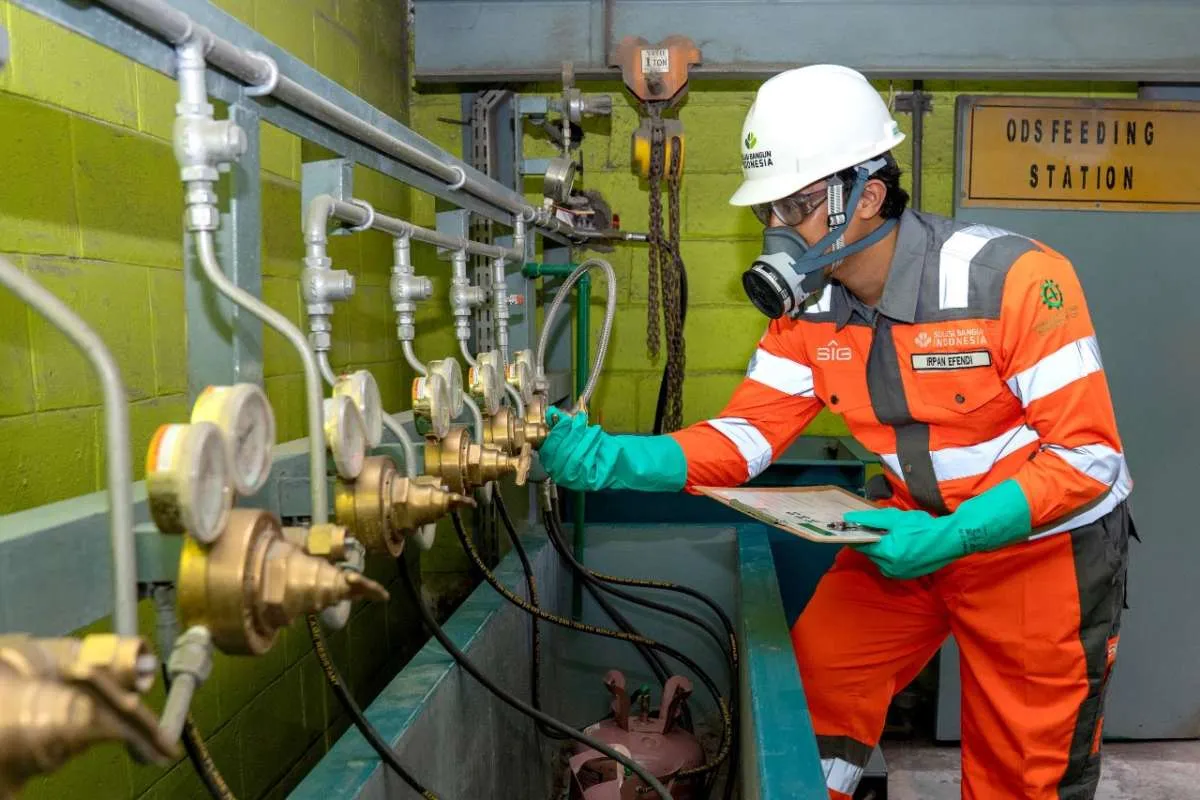 Fasilitas Nathabumi Semen Indonesia (SIG) Musnahkan 103 Ton Bahan Perusak Ozon