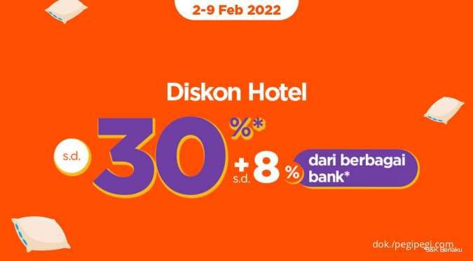 Promo PegiPegi hingga 9 Februari, Diskon Hotel 30% + 8% dari Berbagai Bank