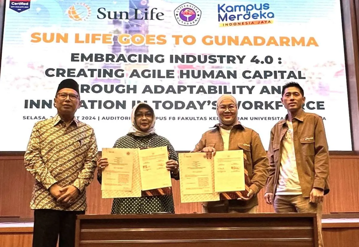 Sun Life Gandeng Universitas Gunadarma untuk Berdayakan Anak Muda Indonesia